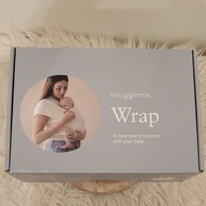 Snuggle Me organic cotton baby wearing wrap hands free sling carrier